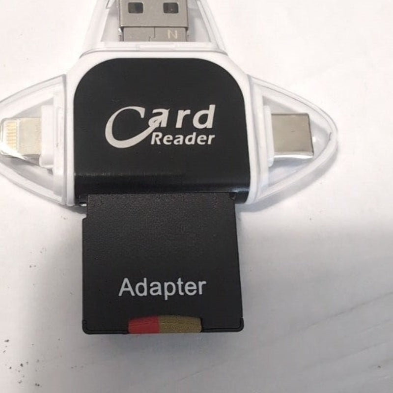 4-in-1 SD & TF Kartenleser - FlexPort