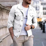 Herren Denimjacke mit Slim-Fit Passform – Mailand