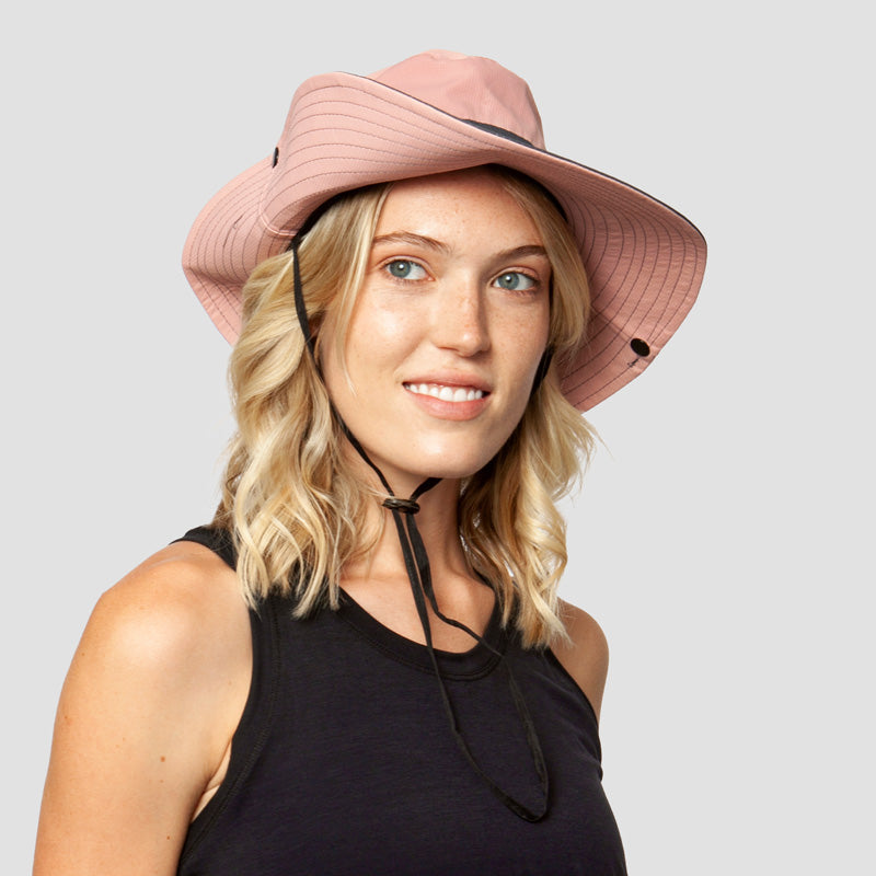 Atmungsaktiver UV-Schutz Damen Sonnenhut Faltbar mit Pferdeschwanzöffnung – Liane (Buy 1, Get 1 GRATIS)
