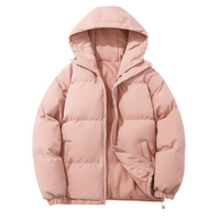 Wattierte Herren Pufferjacke mit Kapuze – Elias