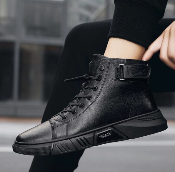 Stilvolle Herrenlederschuhe – Rafael