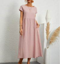 Luftiges Leinenkleid – Elodie