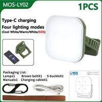 Campinglampe | Solar Aufladbar Magnetbefestigung Robust Vielseitig-LY02 KEINE Solarenergie-Luzern Mode
