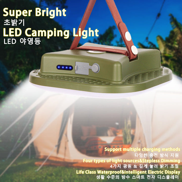 Campinglampe | Solar Aufladbar Magnetbefestigung Robust Vielseitig-Luzern Mode