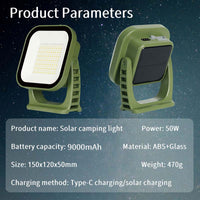 Campinglampe | Solar Aufladbar Magnetbefestigung Robust Vielseitig-Luzern Mode