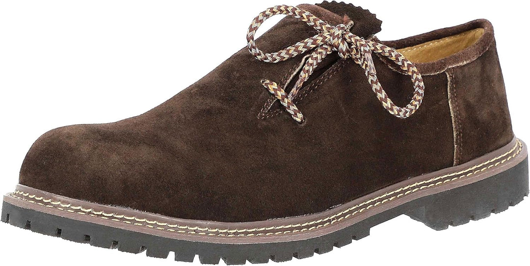 Trachtenschuhe Florian aus Wildleder – AlpenSchritt Oktoberfest 2026