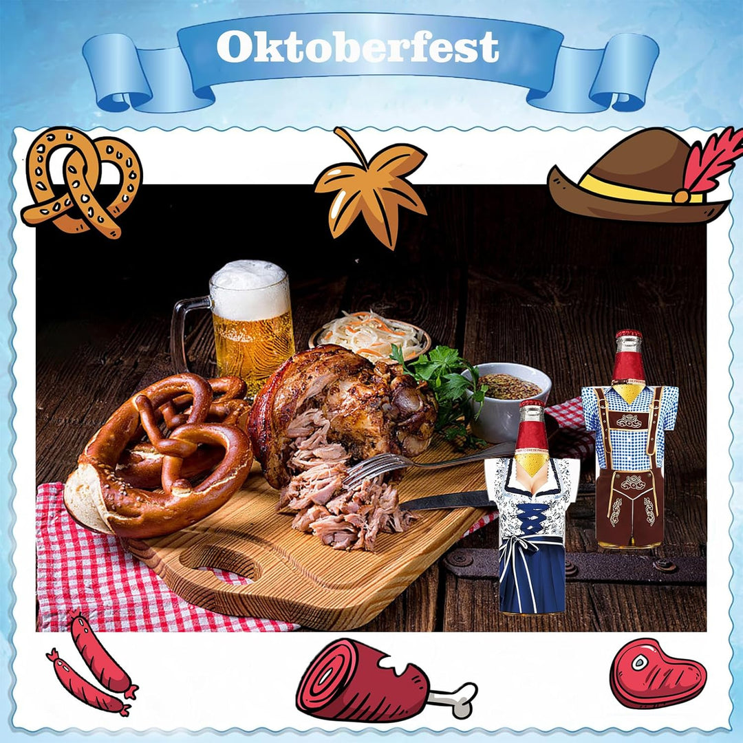 Flaschen-Kühler im 6er-Pack – Madl & Buam Oktoberfest 2026