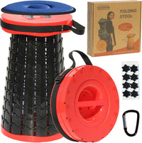 Kollapsible Hocker mit Polster – SitMax