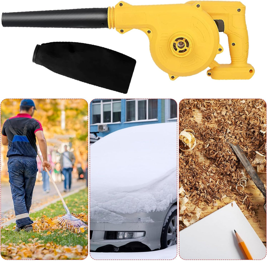 Akku-Laubbläser – Tragbarer Hochleistungs-Handheld-Luftstaubgebläse für Garten und Schnee – Veyro