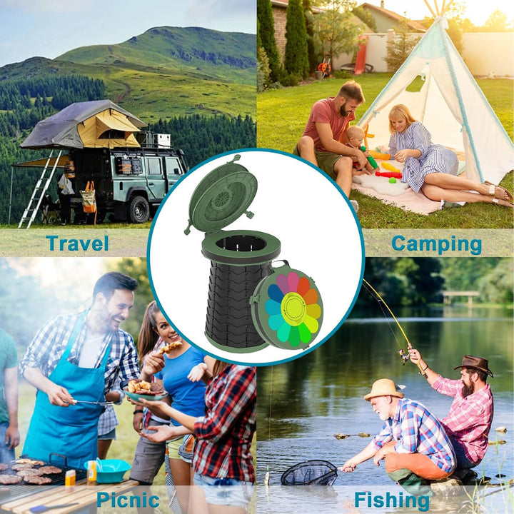 Porta-Toilette mit verstellbarer Höhe – CampMate