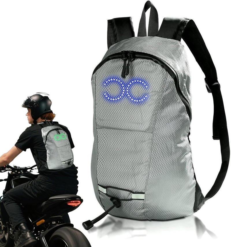 LED-Reise-Rucksack – Wasserdichter leuchtender Rucksack mit audio-responsivem Glühen – Nexora