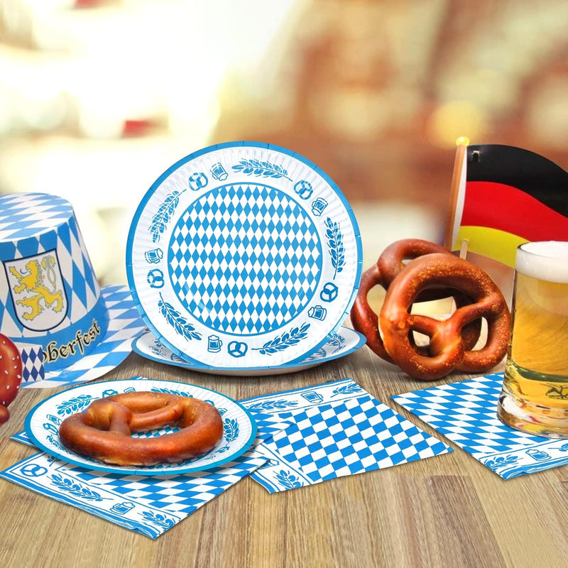 Tischdeko-Set (80-teilig) – WiesnTafel Oktoberfest 2026