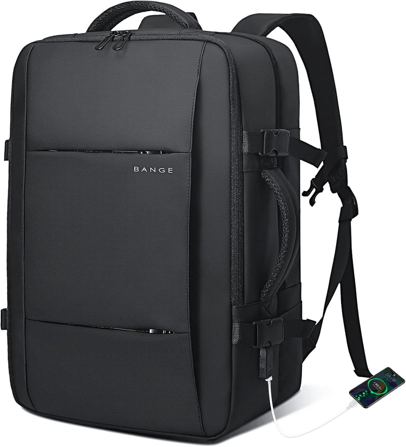 Erweiterbarer 26–45L Wasserdichter Reiserucksack mit Laptopfach & Duffle-Option