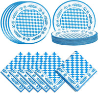 Tischdeko-Set (80-teilig) – WiesnTafel Oktoberfest 2026