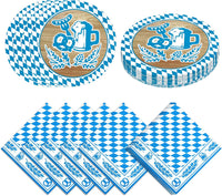 Tischdeko-Set (80-teilig) – WiesnTafel Oktoberfest 2026