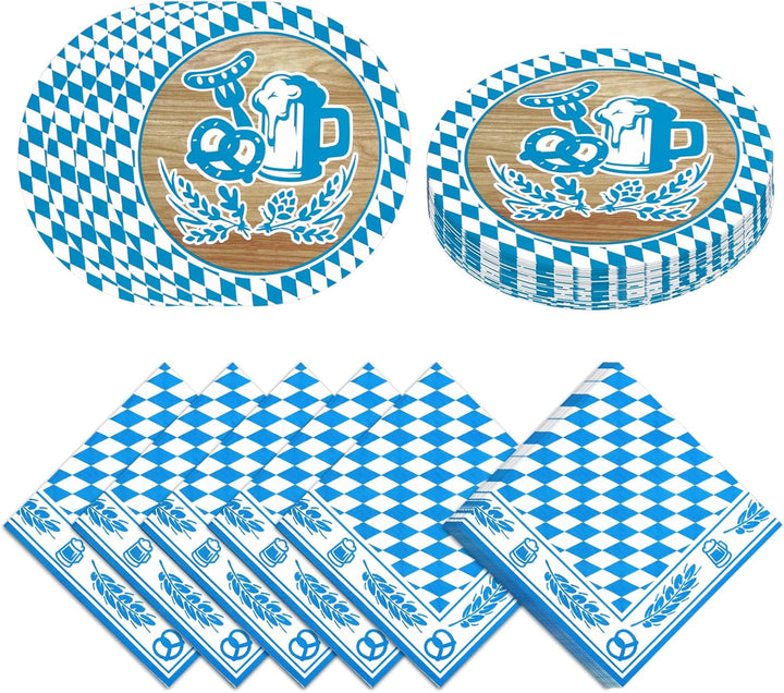 Tischdeko-Set (80-teilig) – WiesnTafel Oktoberfest 2026