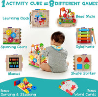 8-in-1 Montessori Spielwürfel – Cubbi