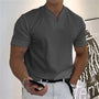 Atmungsaktives Herren Fitnessshirt mit V-Ausschnitt – Timo