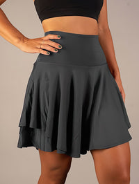 Sportlicher & Funktionaler Damen Tennisrock mit Shorts und Taschen – Maja