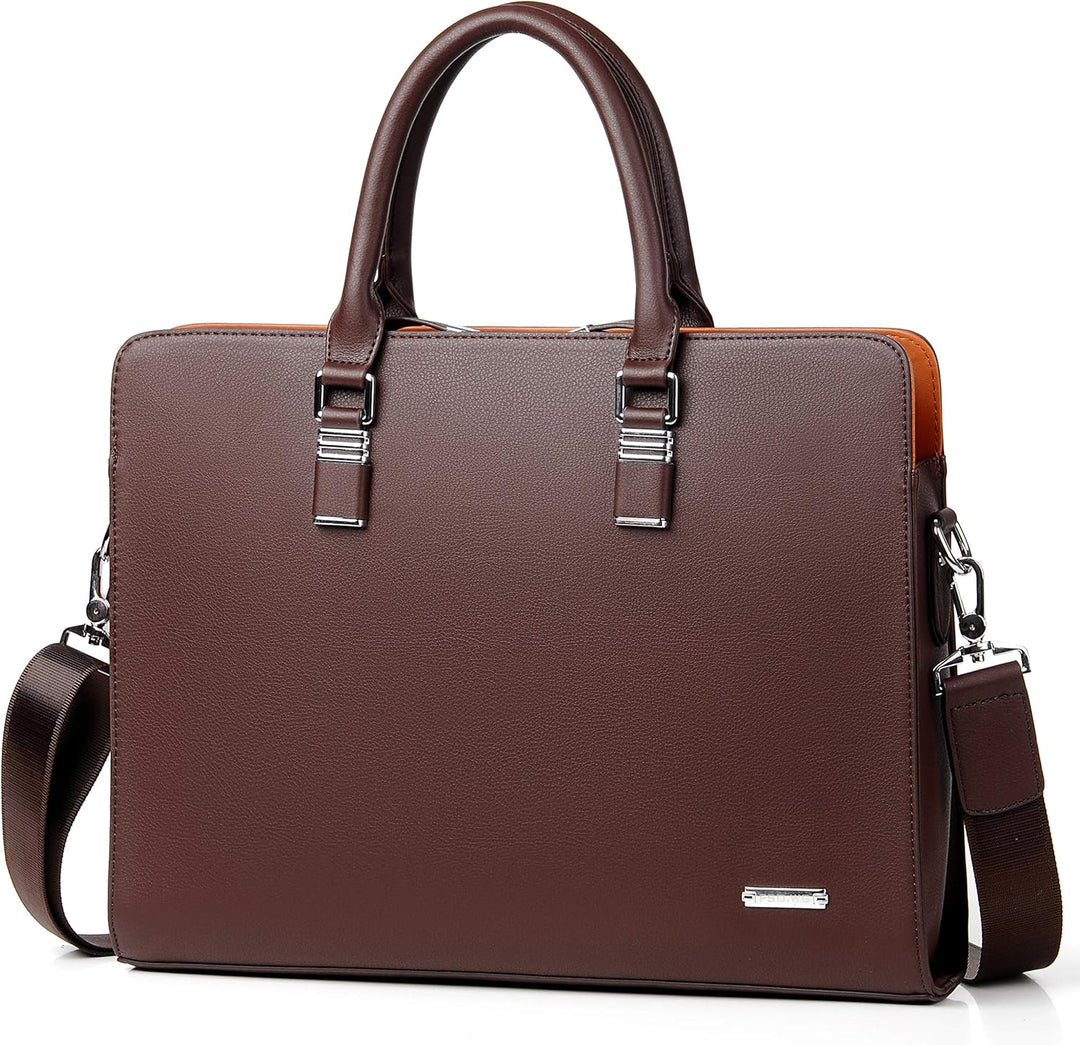 Echte Leder Multi-Fach Geschäfts-Laptoptasche für Profis