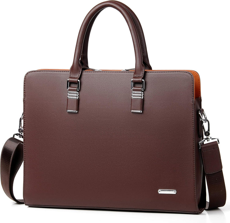 Echte Leder Multi-Fach Geschäfts-Laptoptasche für Profis