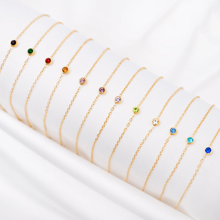 925 Sterling Silberarmband - GoldFlash 