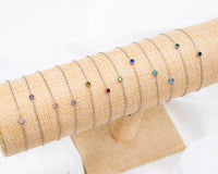 925 Sterling Silberarmband - GoldFlash 