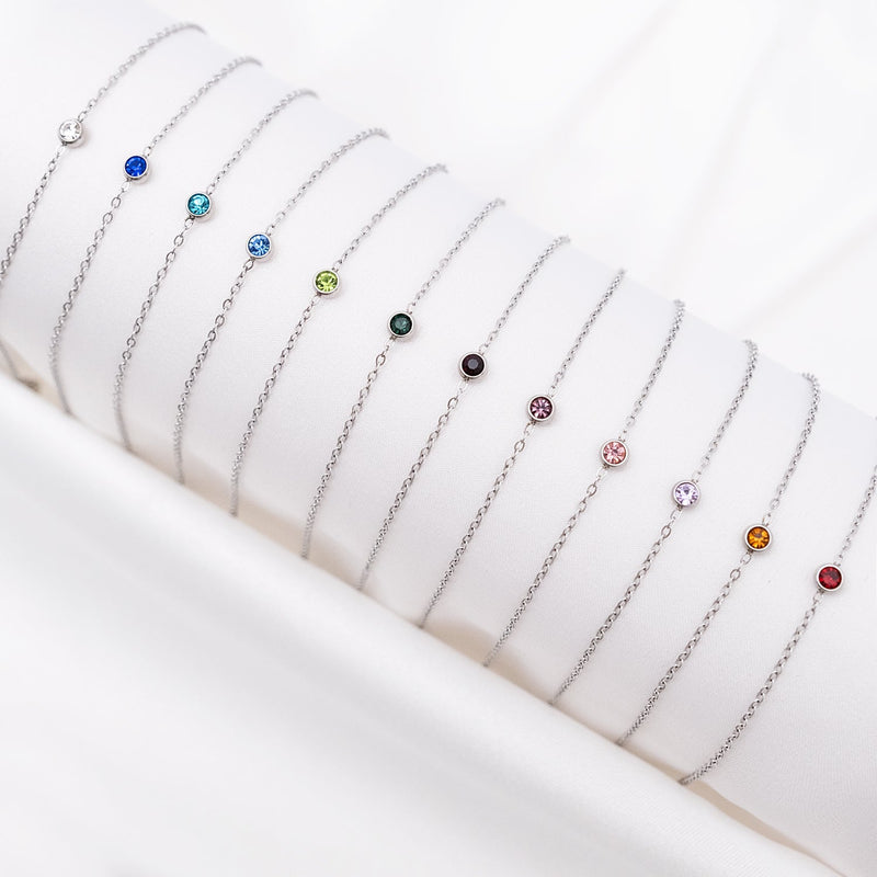 925 Sterling Silberarmband - GoldFlash 