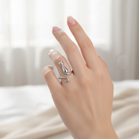 925 Sterling Silberring - CatMagic 