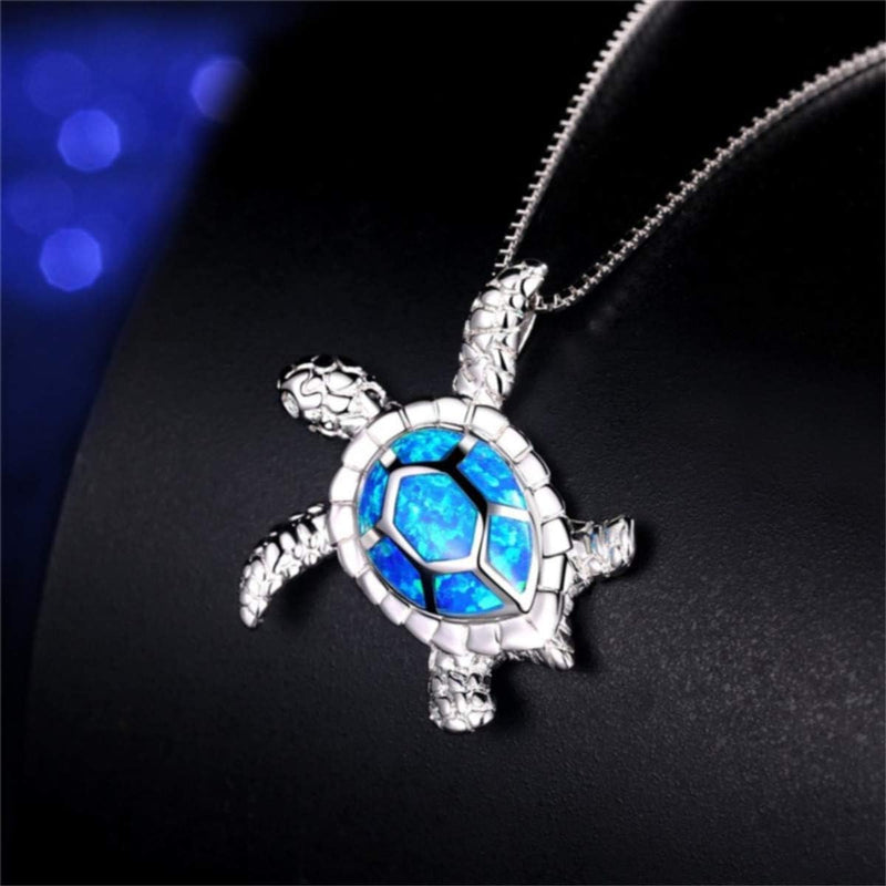 925er Silber Halskette - WisdomTurtle 