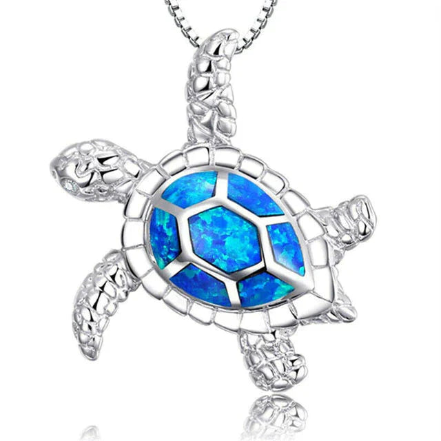 925er Silber Halskette - WisdomTurtle 