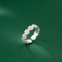 925er Silberring - PetalGlow 