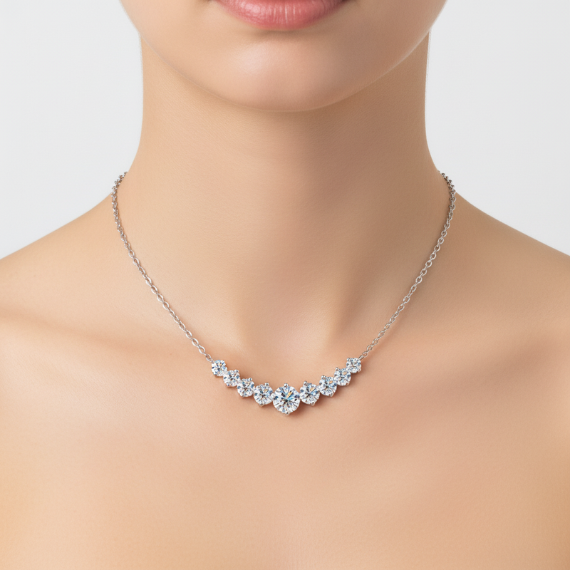 925er Sterlingsilber Halskette - ShineJewelry 