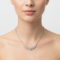 925er Sterlingsilber Halskette - ShineJewelry 
