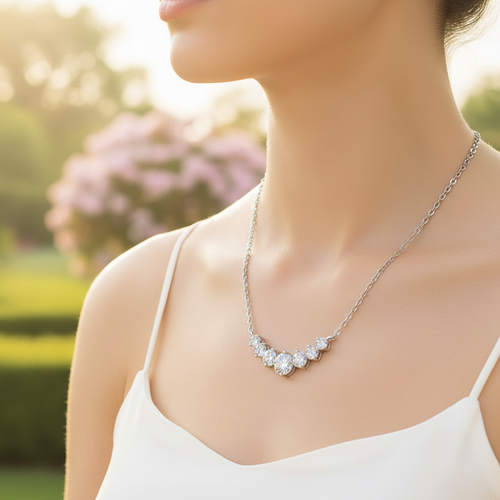 925er Sterlingsilber Halskette - ShineJewelry 