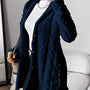 Weiches Langes Damenhoodie – Marit