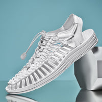 Airy Men's Sandal With A Woven Cord Upper - Joel