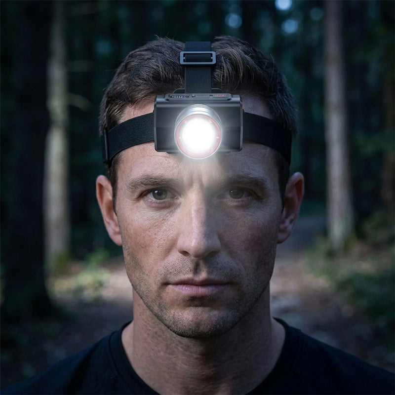 Akku-Stirnlampe - Rayzon