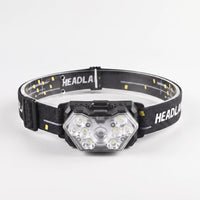 Akku-Stirnlampe Mit Bewegungssensor - Optiva