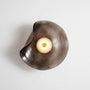 Amber Smoked Glass Wall Fixture - Luminarae