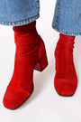 Ankle Boot With Block Heel - Freda