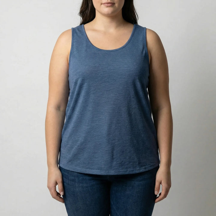 Ärmelloses Damen Achselshirt In Großen Größen - Elsa