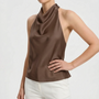 Ärmelloses Damentop Mit Neckholder -  Sandra