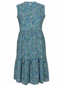Ärmelloses Midi Sommerkleid - Juliane