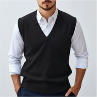 Ärmelloses Gestricktes Baumwollgilet - Bobby