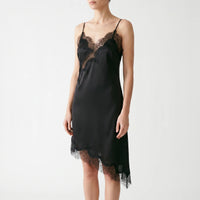 Asymmetrisches Slipkleid Mit Transparenten Details -  Mable