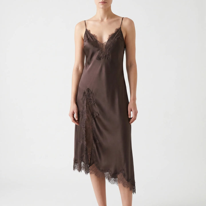 Asymmetrisches Trägerkleid -  Esther