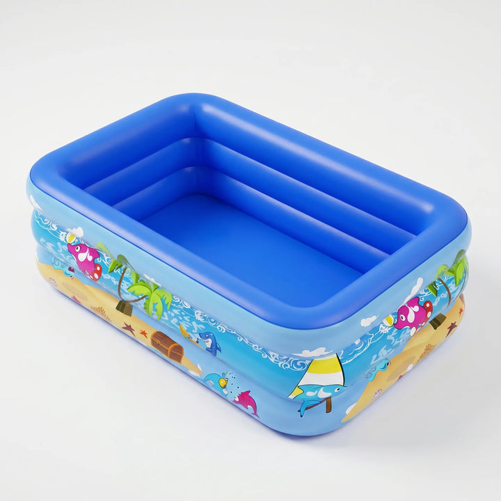 Aufblasbarer Pool Mit Drei Ringen - Frolika