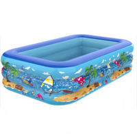 Aufblasbarer Pool Mit Drei Ringen - Frolika