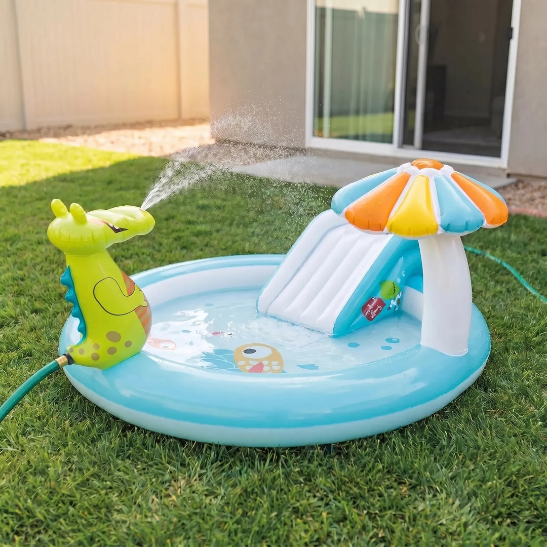 Aufblasbares Spielzentrum - CrocoSlide